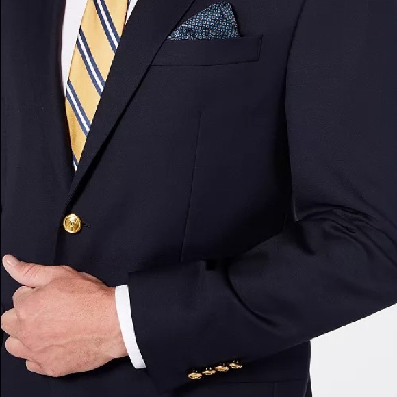 Lauren Ralph Lauren Other - Ralph Lauren - Men's Classic-Fit UltraFlex Stretch Wool Solid Blazer